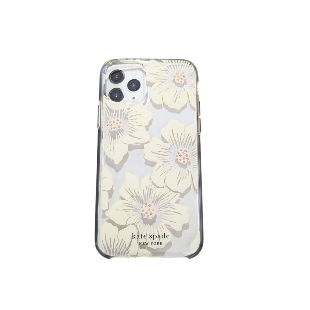 Z9U Kate Spade NY- Hardshell Case iPhone 11 PRO / XS /‎ X  HOLLYHOCK